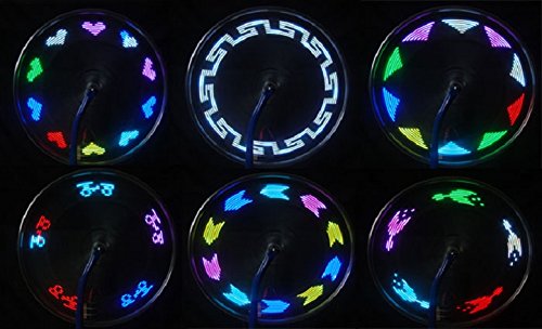 14 LED Light for Wheel / Tire Spoke on Motorcycles and Bicycles with 30 Patterns