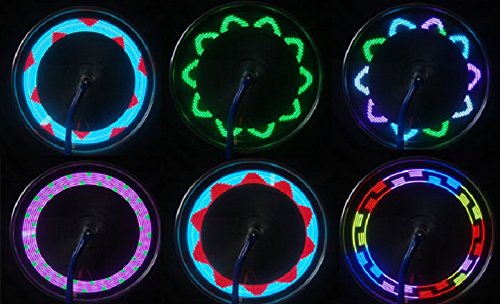 14 LED Light for Wheel / Tire Spoke on Motorcycles and Bicycles with 30 Patterns
