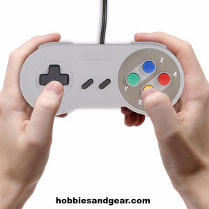 Retro Classic SNES / Famicom Styled USB Gamepad Controller for Windows and MAC