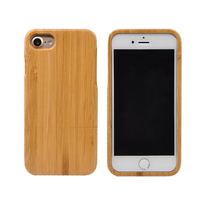 Handmade Bamboo Wooden Hard Slider Case For iPhone 5 5S SE 6 6S 6 Plus 7 7 Plus 6S Plus