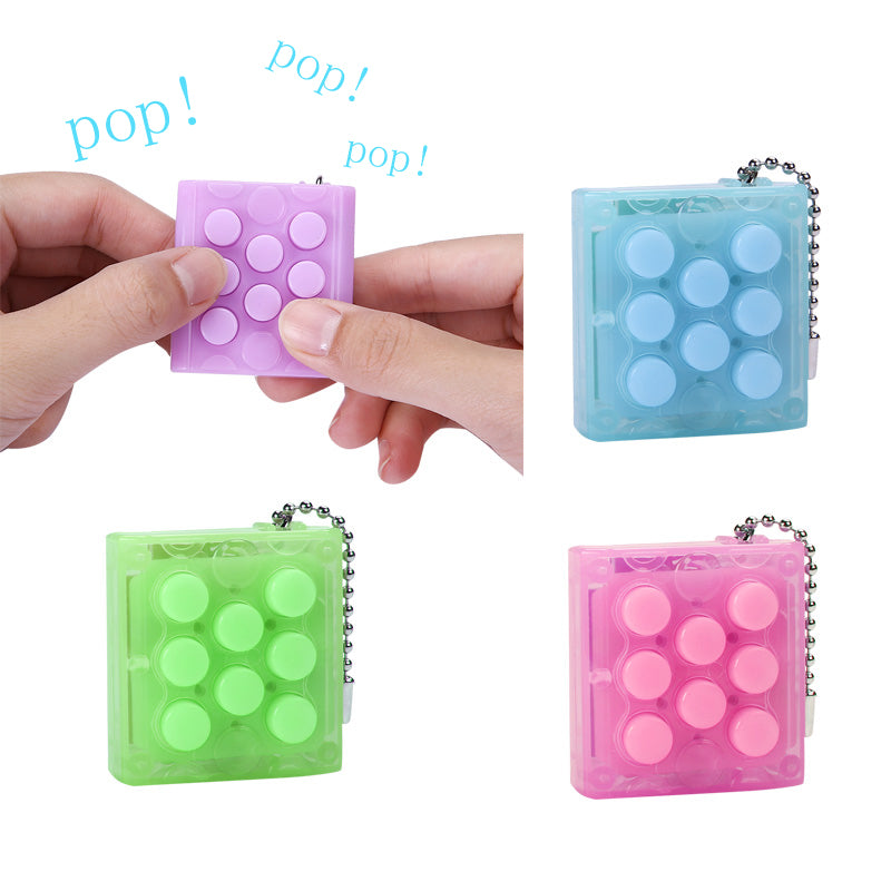 Endless Puchi Puchi, infinite Bubble Wrap Pop Stress Relieve Keychain