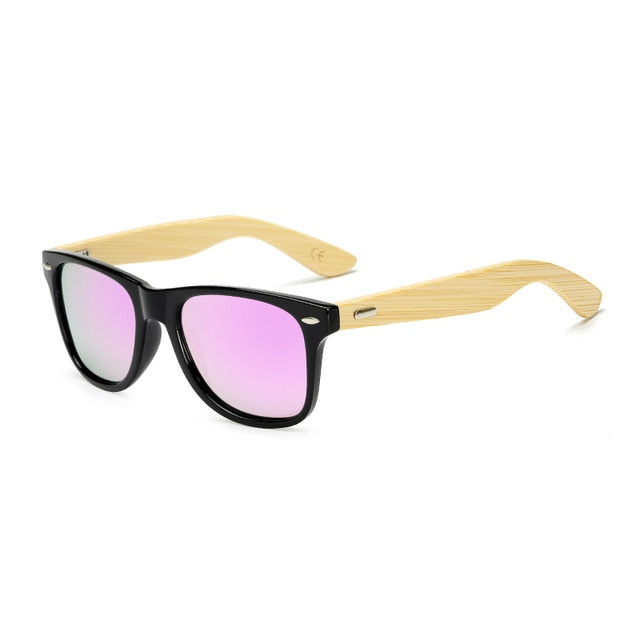 Classic Wayf Wooden Frame Sunglasses