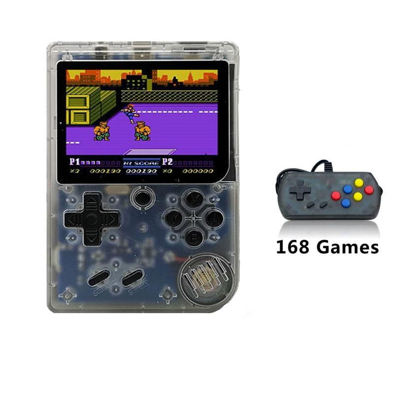 Portable 8 Bit Retro Mini Handheld Game Console with 168 Built In Classic Games